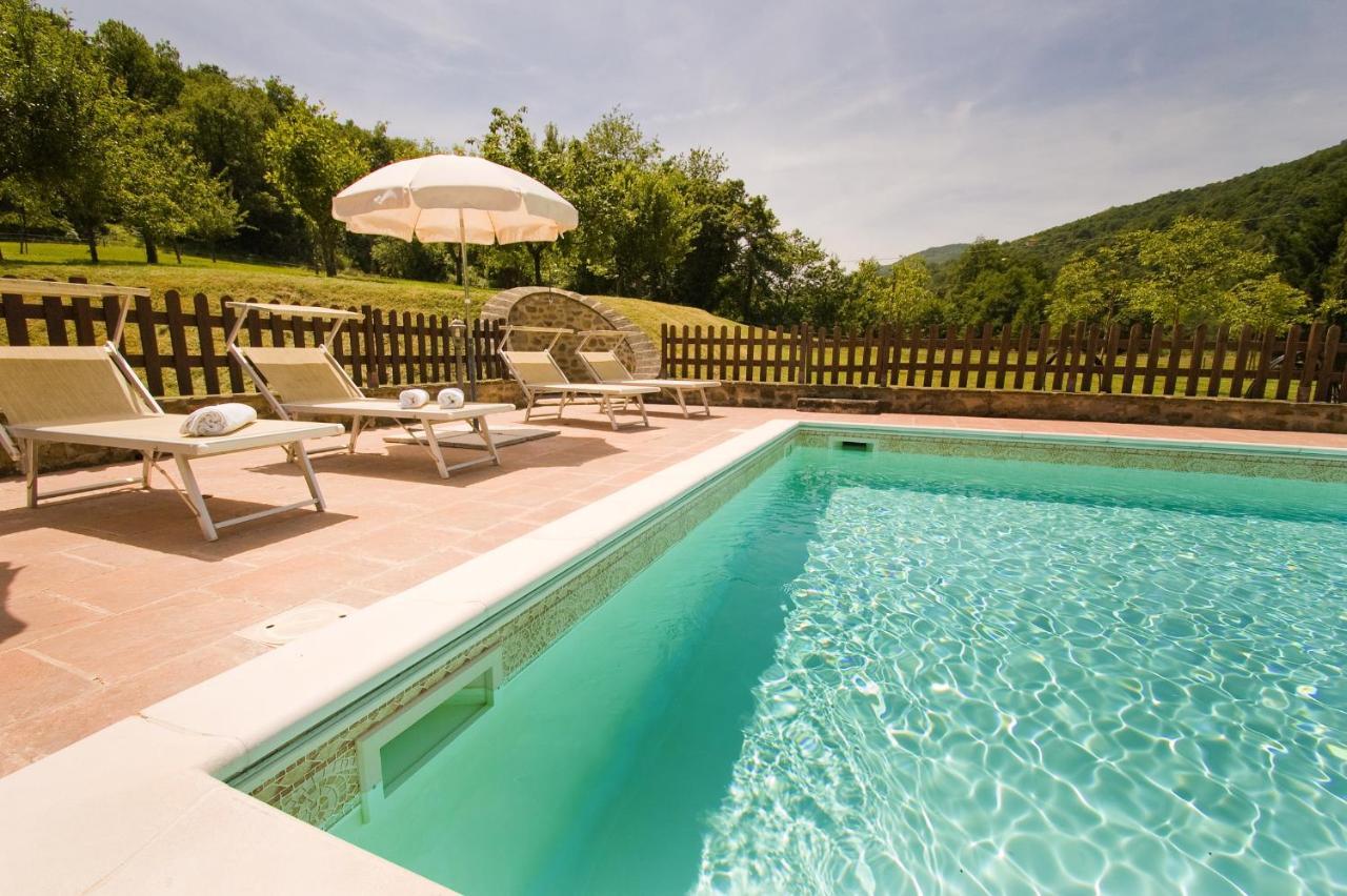 Il Mulino - Beautiful, Family-Friendly Tuscan Villa With Fenced Pool Monterchi Bagian luar foto